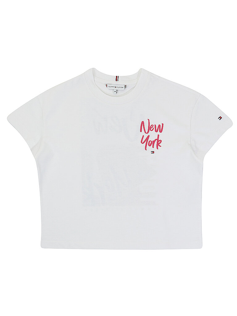 TOMMY HILFIGER Mädchen T-Shirt  weiß | 152